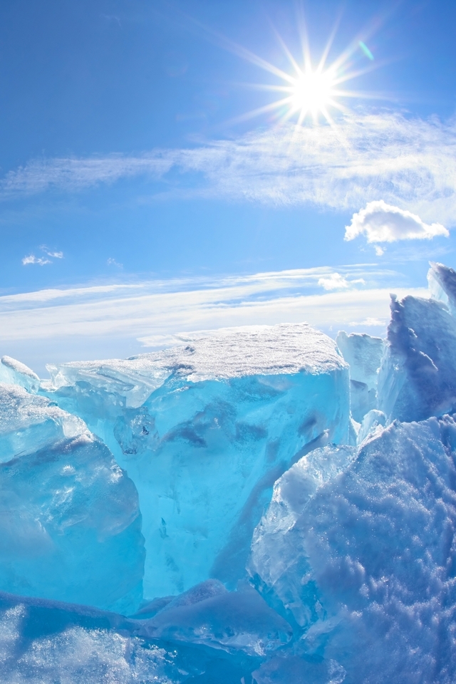 寒冷冬天冰雪美景高清图片合集手机壁纸下载第一辑