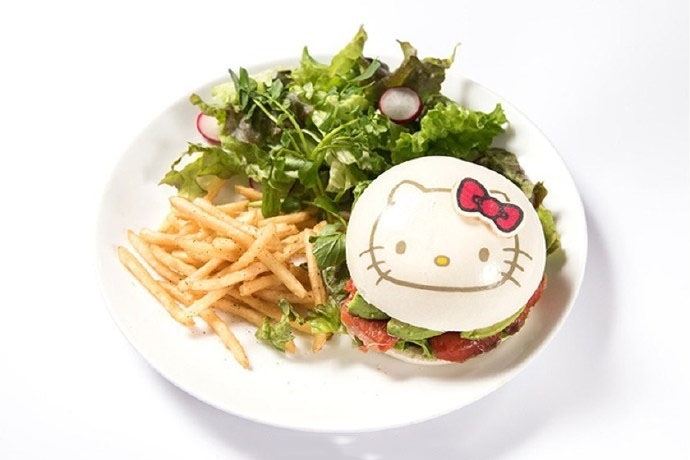 Hello Kitty Love限定餐点 少女心炸裂