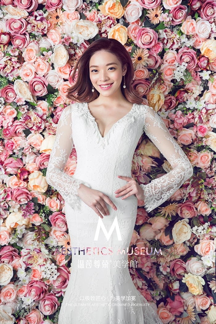 繁花锦簇 婚纱照