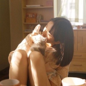 时尚小清新养眼女生微信头像