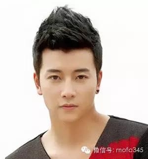 潮男短发飞机头发型图片  帅气最迷人