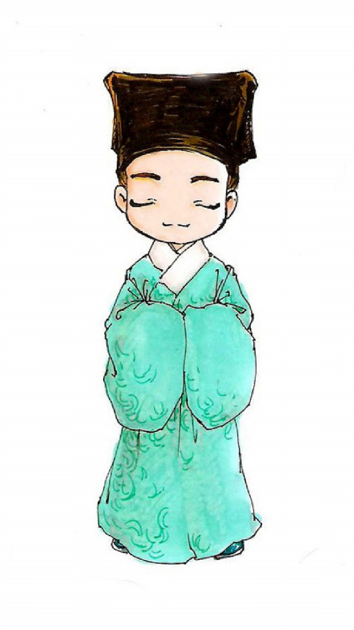 创意汉服手绘人物手机壁纸下载