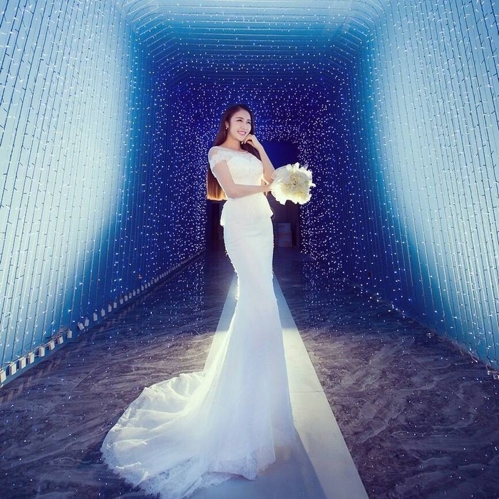 婚纱；心有多远会有多长？