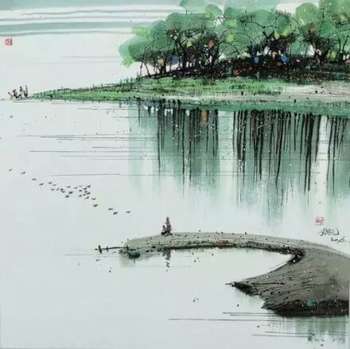 名片  背景图