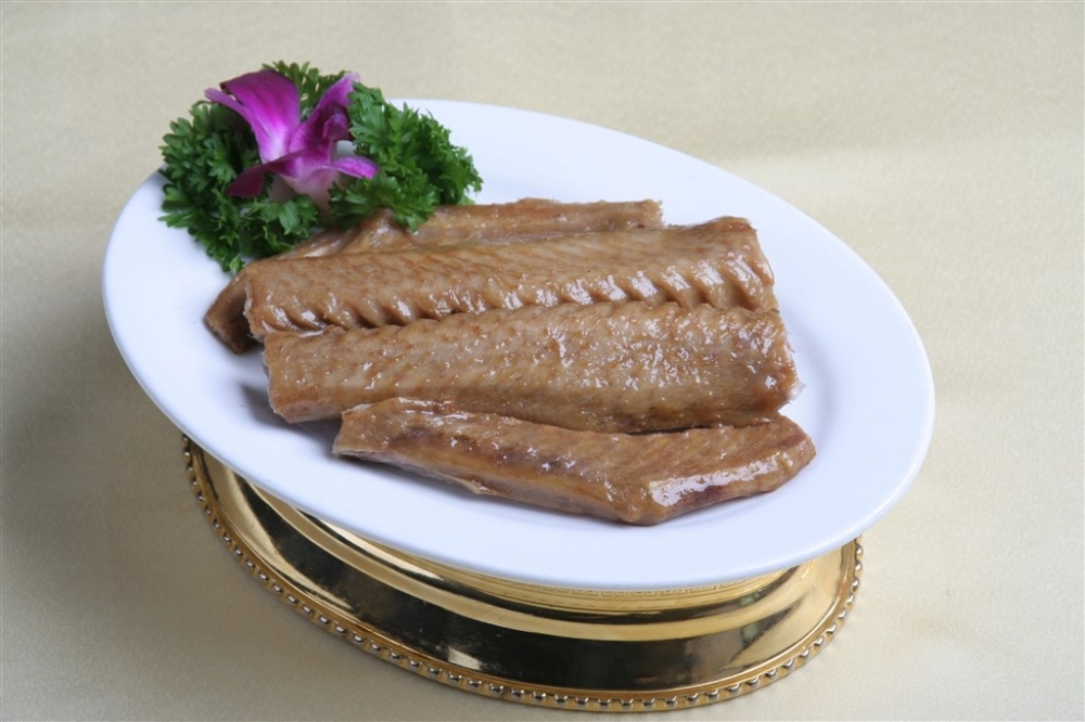 原只卤水鹅翼元只中式菜品美食素材图片
