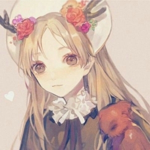 可爱温柔清新女生卡通头像