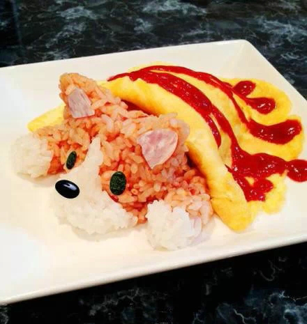 颜欢；食物也卖萌