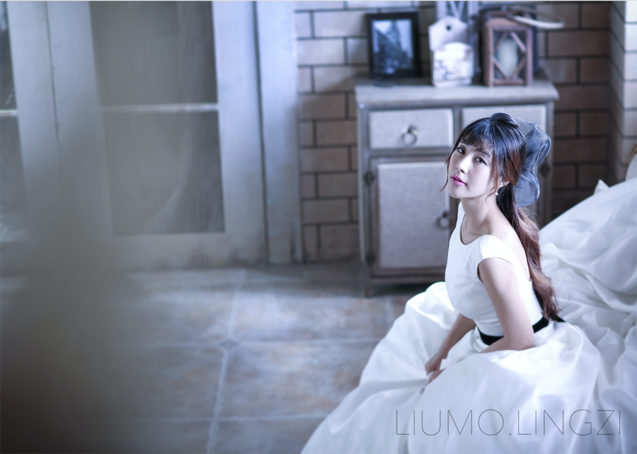 浪漫花树 婚纱照