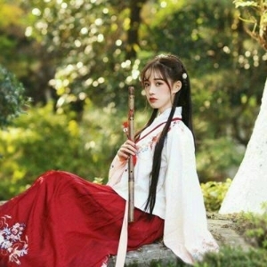 唯美清新古代美女微信头像大全