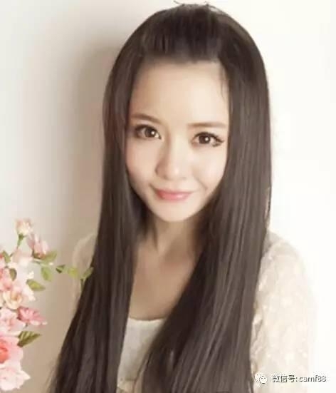 女生清新长直发发型  秒杀宅男福利