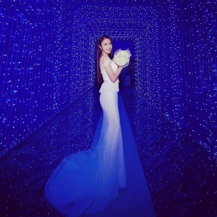 婚纱；心有多远会有多长？