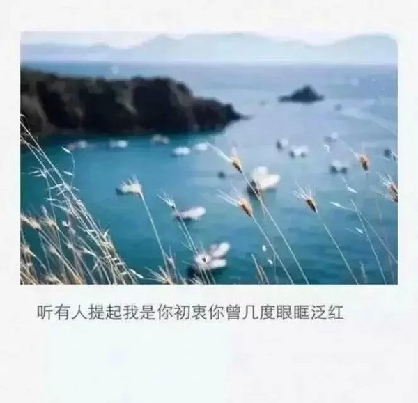 留不住的人像阵风，遇见就离开