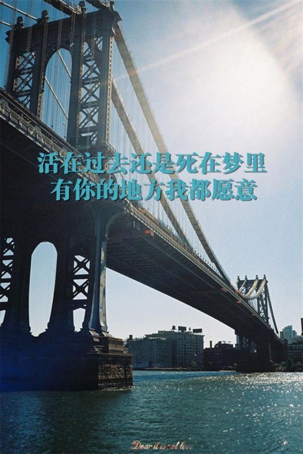 有没有爱都不要慌，因为未来还很长