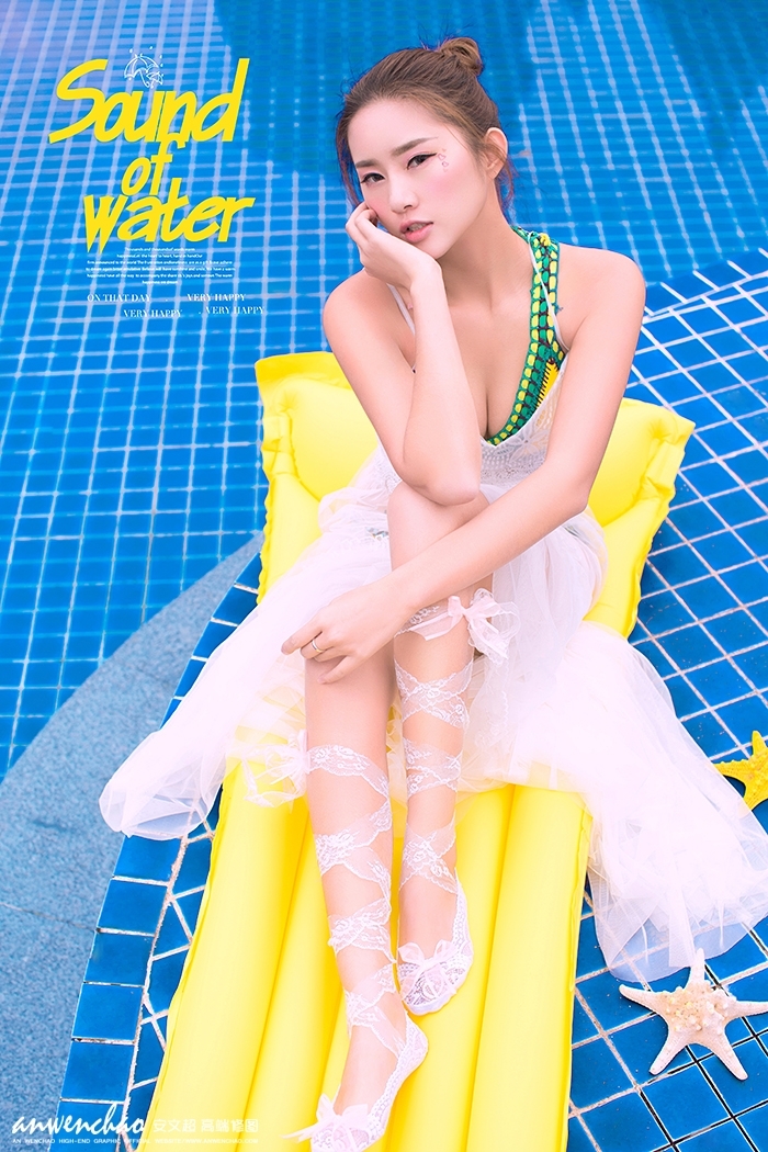 Pool party 婚纱照