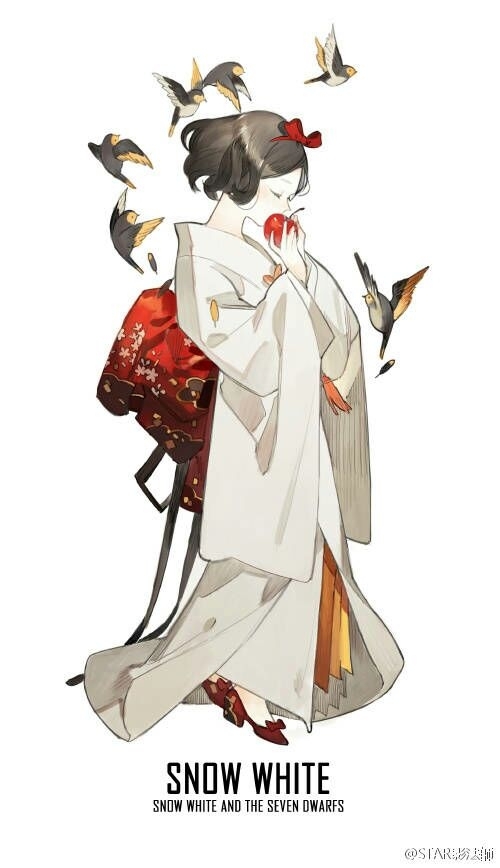 另类收藏者：公主与和服