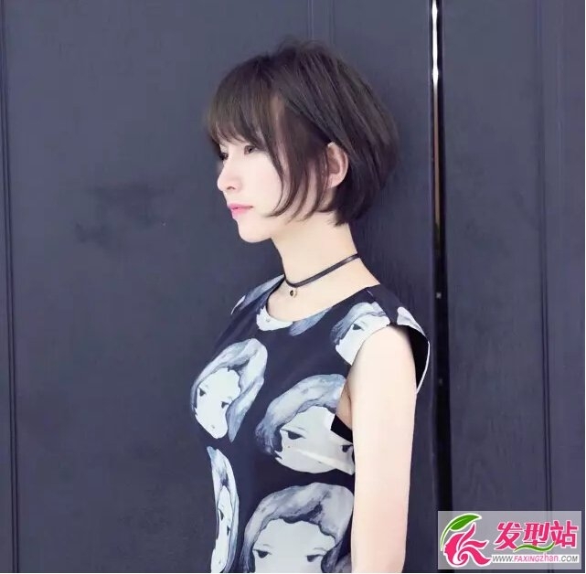 新款时尚短发发型　2017人气女生短发设计
