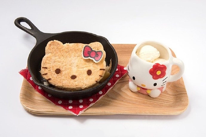 Hello Kitty Love限定餐点 少女心炸裂