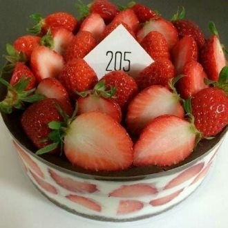 美食草莓蛋糕