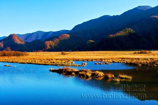 九寨沟秋季风景图片