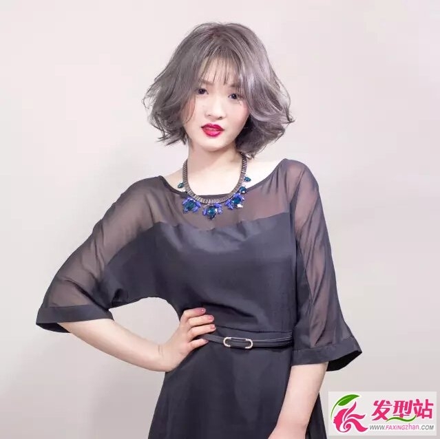 新款时尚短发发型　2017人气女生短发设计