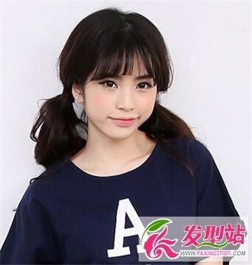 女生哈韩风时尚发型 靓丽灵动俏皮