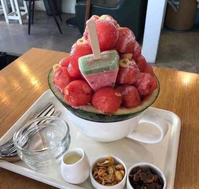 夏天流行西瓜这样吃