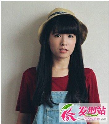 女生黑色长发发型，清新飘逸又减龄
