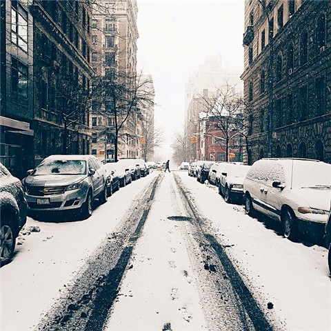 雪景图片唯美温馨大全2017 有些人该忘就忘有些东西该散就散