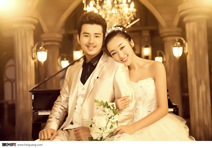 公主嫁衣 婚纱照