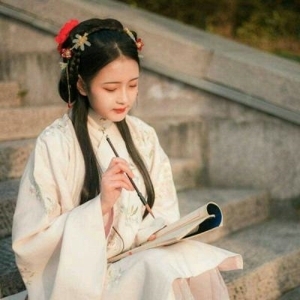 唯美清新古代美女微信头像大全