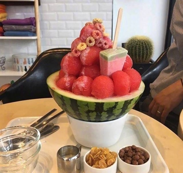 夏天流行西瓜这样吃