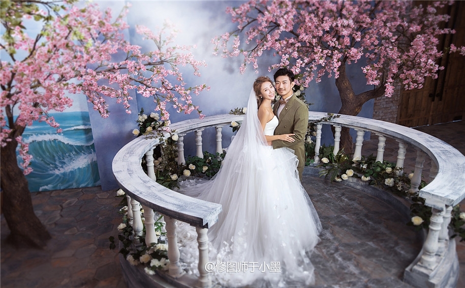 一花一世界 婚纱照