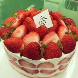 美食草莓蛋糕