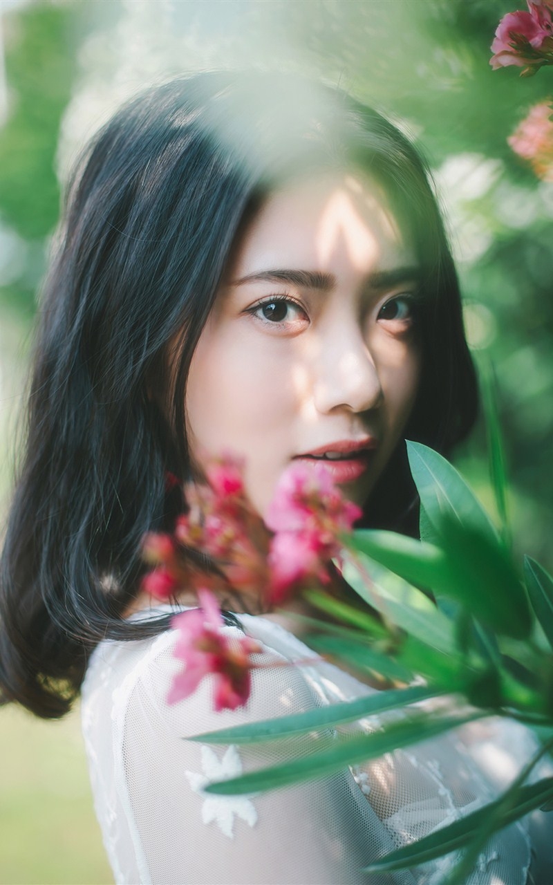 气质美女唯美写真iphone壁纸高清下载