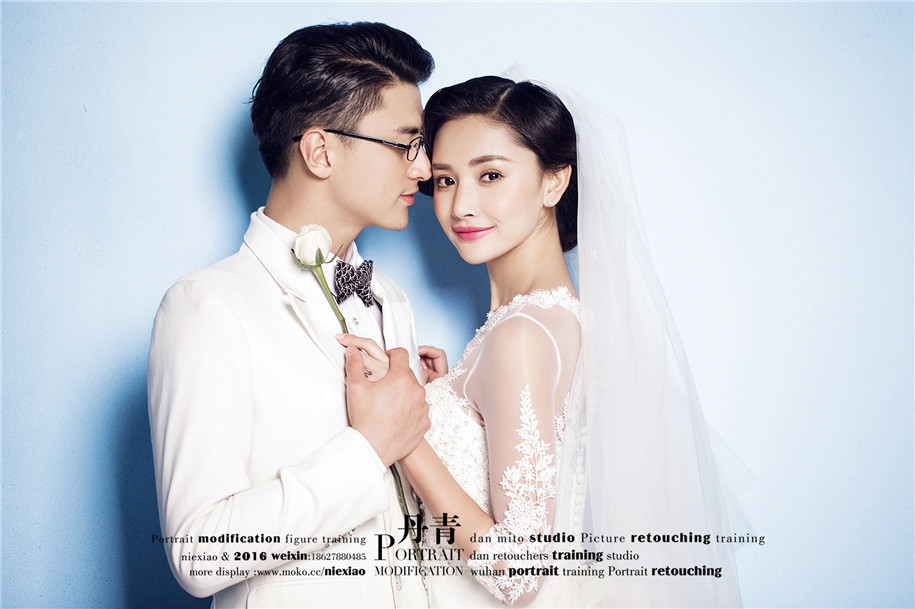 恋上你的微笑 婚纱照