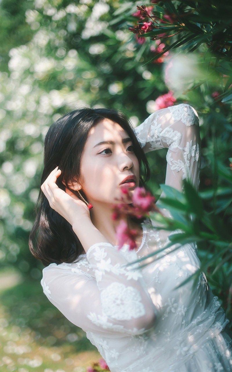 气质美女唯美写真iphone壁纸高清下载
