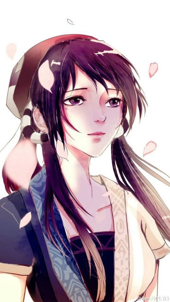 秦时明月医仙端木蓉高清动漫手绘插画