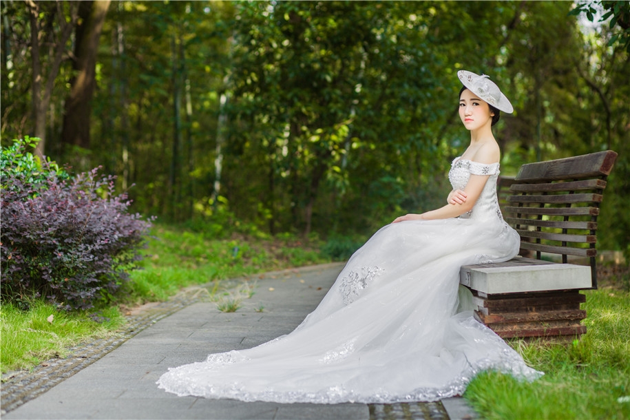 盛夏中的爱情 婚纱照