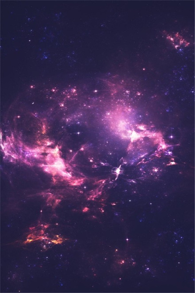 炫彩唯美星空高清手机桌面壁纸下载