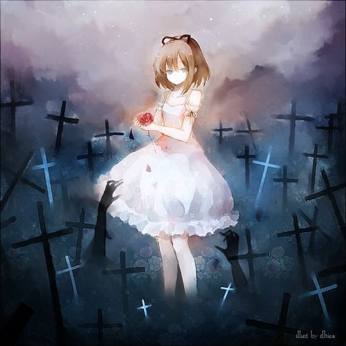 那些美美的女生插画