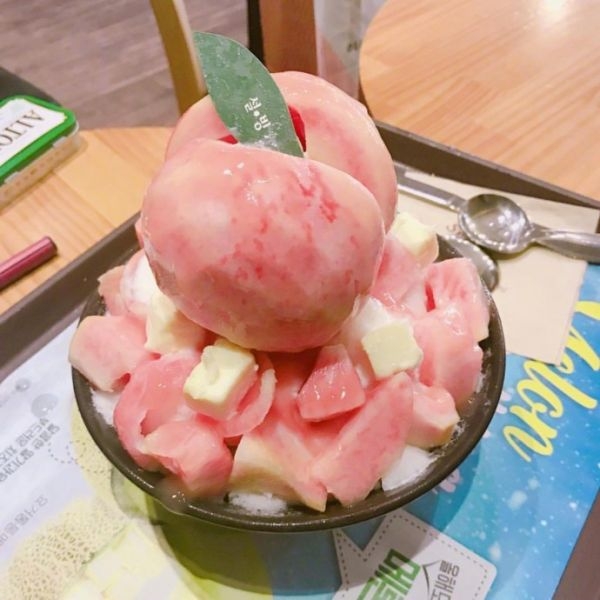 绵绵冰 水蜜桃