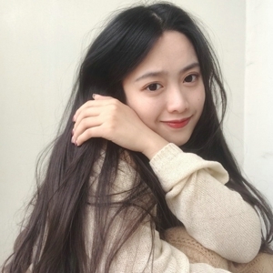 清纯可人气质长发女生头像