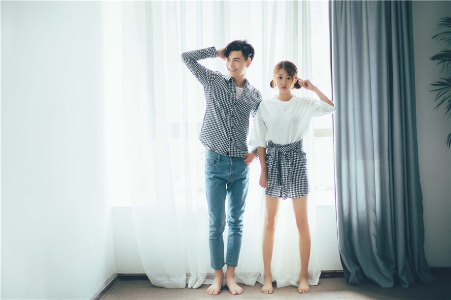 家居便装 婚纱照