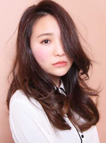 最新长卷发发型图片大全女
