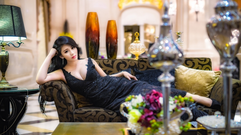 清纯美女性感诱惑高清桌面壁纸