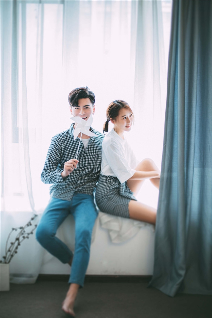 家居便装 婚纱照