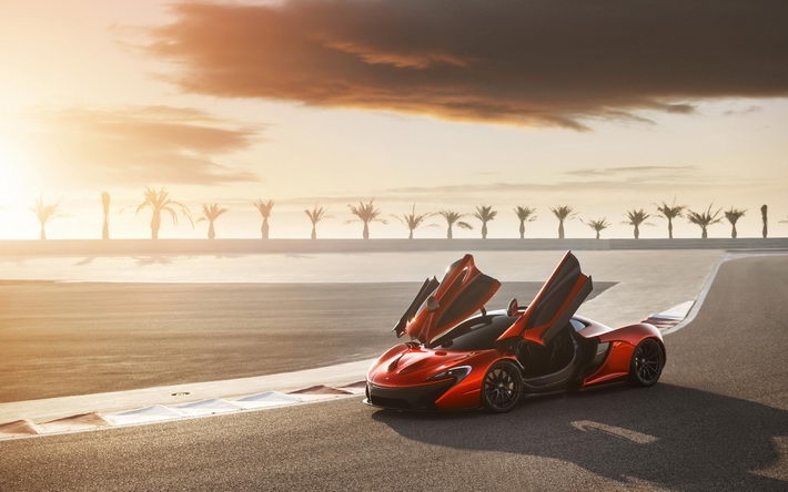 2013McLaren 迈凯轮P1跑车壁纸