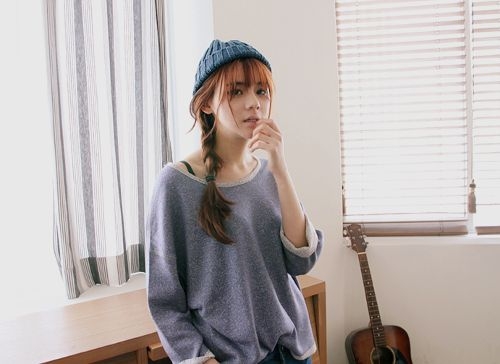 韩系可爱的时尚美女图片