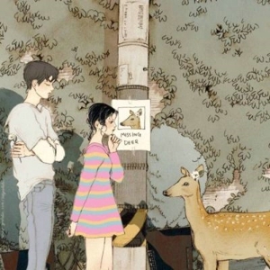无法忘记的思念，依旧在深夜  甜蜜温馨清新唯美卡通动漫情侣头像