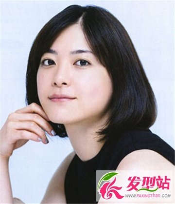 瘦脸修颜发型设计 胖妹子们的甜美短发时光